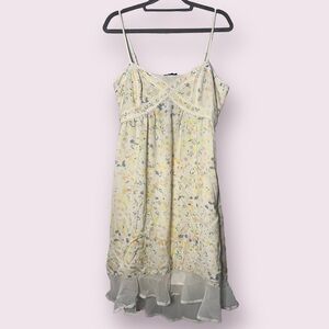 I Heart Ronson Yellow Floral Dress 14